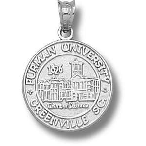  Furman University New Seal Pendant (Silver): Sports 