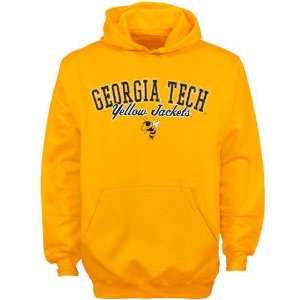  Georgia Tech Yellow Jackets Gold Youth Bee Hoody 