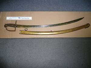 AUTHENTIC 1788 BRITISH SWORD WITH METAL SHEATH  