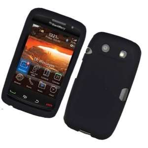  Solid Black Silicone Skin Gel Cover Case For BlackBerry 