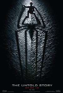 The Amazing Spider Man Original Movie Poster Andrew Garfield Advance 