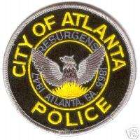 MINT GA ATLANTA GEORGIA RESURGENS POLICE DEPART PATCH !  