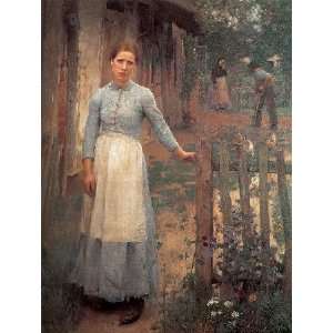   name The Girl at the Gate, By Clausen George 