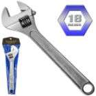 Trademark Tools Huge 18 Inch Drop Forged Steel Adjustable Wrench