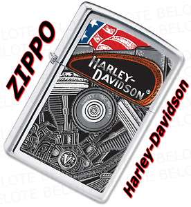 Zippo Harley Davidson Engine Windproof Lighter 28081  