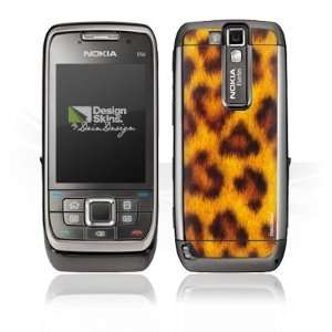  Design Skins for Nokia E66   Leopard Fur Design Folie 