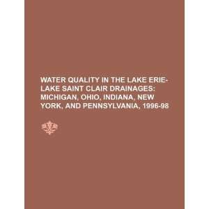  Water quality in the Lake Erie Lake Saint Clair drainages 