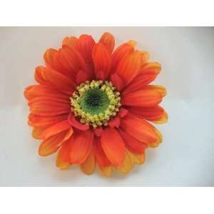  Small Orange Gerber Daisy Hair Flower Clip: Everything 