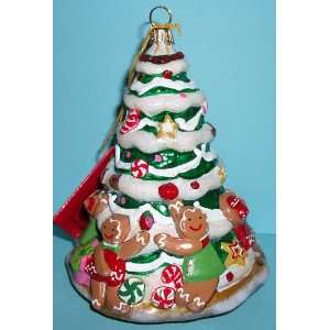  Kurt Adler Polonaise Ornament Gingerbread Cookie Tree 