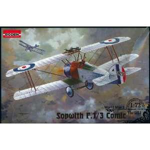   Comic Special Version British WWI BiPlane 1/72 Roden Toys & Games