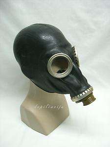 black rubber gas mask GP 5 medium 2 size  