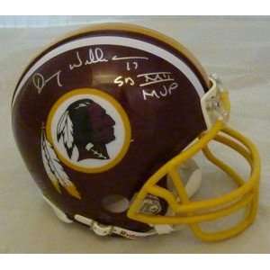  Doug Williams Autographed Washington Redskins Mini Helmet 