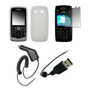   Car Charger + USB Data Sync Charge Cable for BlackBerry Pearl 9100