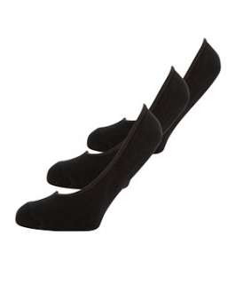 Black (Black) 3 Pack Ballerina Socks  244452701  New Look