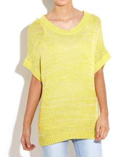 Yellow (Yellow) Only Short Sleeved Knitted Top  246175585  New Look