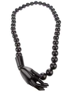 Christophe Lemaire Wood Necklace   Wok Store   farfetch 