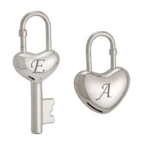  Key to My Heart Lock and Key Key Chain Set Everything 