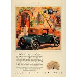  1927 Ad Antique Chevrolet Fisher Body Frederic Mizen 