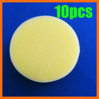 10Pcs Car Auto Wax Glasses Sponge Foam Polishing Ball Cleaner 