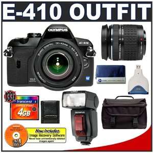  Olympus Evolt E410 10MP Digital SLR Camera with 14 42mm f 