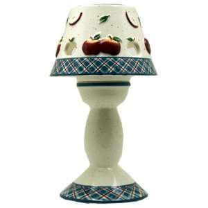  Apple Plaid Tea Light Lamp