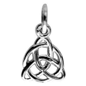  Silver 19x18mm Celtic Trinity knot design Pendant: Jewelry