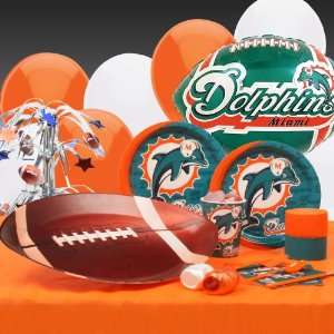  Miami Dolphins Deluxe Party Kit 