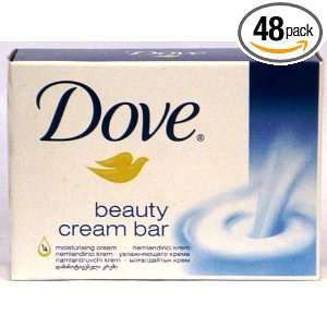 Dove Beauty Bar White Soap 4.75 Oz / 135 Gr (Case of 48 Bars)