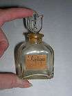 Vintage Replique by Raphael Empty Perfume Bottle p86 w/Glass R Stopper 