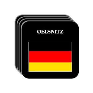  Germany   OELSNITZ Set of 4 Mini Mousepad Coasters 