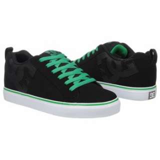 Athletics DC Shoes Mens Court Vulc Black/Green Shoes 