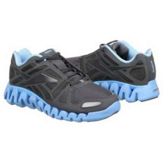 Athletics Reebok Womens ZigDynamic Nubuck Gravel/Blue Shoes 