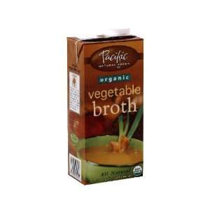 Pacifc Natural Foods Organic Vegetable Broth ( 12x32 OZ)  