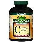Finest Natural Vitamin C With Rose Hips 1000mg Caplets 300 ea  