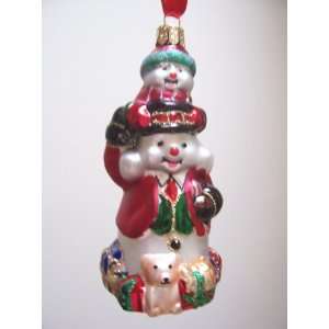   Waterford Holiday Heirlooms Snowman Family Ornament: Everything Else