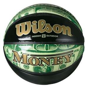 Wilson Money Ball Underglass Basketball (Official)  Sports 