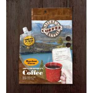  Natures Coffee Kettle 100% Columbian Hazelnut Flavor 