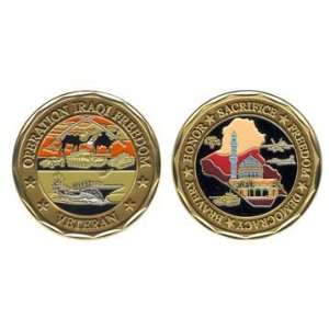  Operation Iraqi Freedom Veteran Challenge Coin Everything 