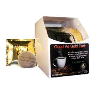 Good As Gold Dark Roast Coffee Pods (20: Grocery & Gourmet Food