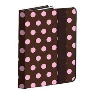 Powis iCase   Pink Polka Dots iPad Case w/ 9 Position Stand, for the 