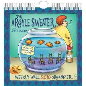  The Argyle Sweater Weekly Organizer 2010 Wall Calendar 