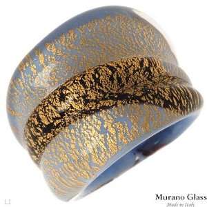 Murano Glass Made In Italy High Quality Brand New Ring Beautifully 