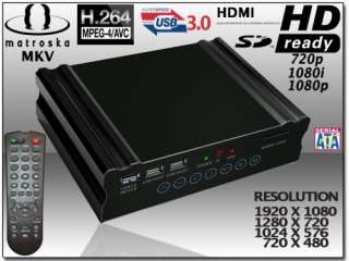 Blu Ray MKV 3.5 HDD Media Player USB 3.0 FullHD 1080p 1 4260183166429 