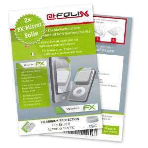  FX Mirror Stylish screen protector for Becker Active 43 Traffic 