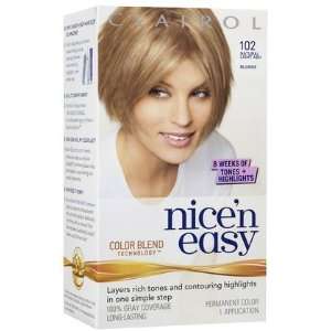  Clairol Nice n Easy Hair Color, Natural Light Ash Blonde 