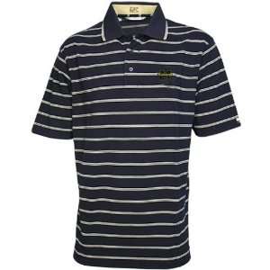   & Buck Michigan Wolverines Navy Blue Pennant Polo