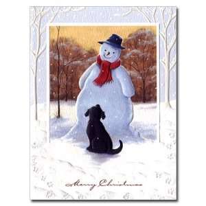 Snowmans Pal Embossed Christmas Cards Health & Personal 