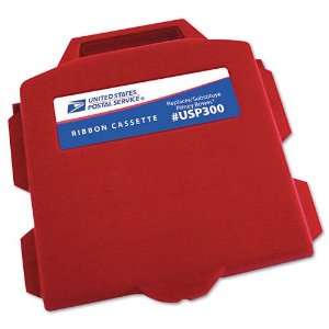 United States Postal Service  USP300 Compatible Ink, Red    Sold as 