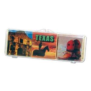 Texas Chocolate 6 Piece Acrylic (Pack of 24)  Grocery 