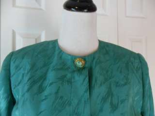 NEW NWT Anne Crimmins UMI Collections Size 6 SILK Seafoam Blouse Skirt 